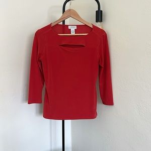 Carmen cutout top from Bloomingdales